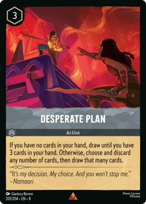Desperate Plan (Cold Foil)
