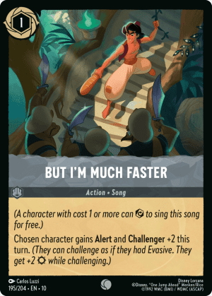 But I'm Much Faster