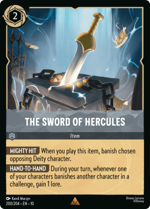 The Sword of Hercules (Cold Foil)