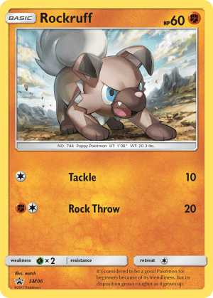 Rockruff (Holofoil)