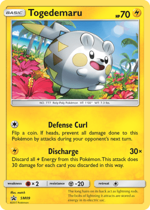 Togedemaru (Holofoil)