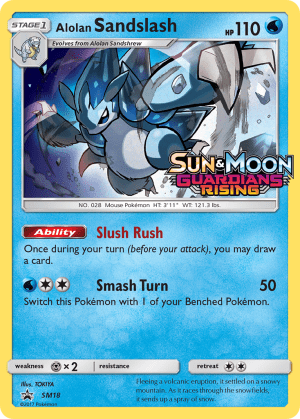 Alolan Sandslash (Staff Stamp)