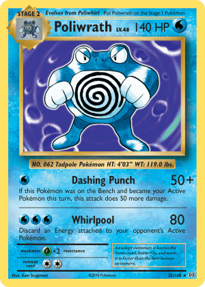 Poliwrath (Reverse Holofoil)