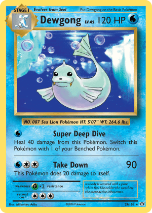 Dewgong (Reverse Holofoil)