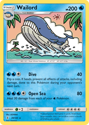 Wailord (Reverse Holofoil)