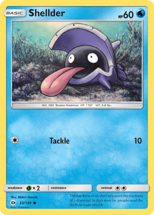 Shellder (Reverse Holofoil)