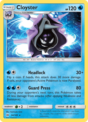 Cloyster (Reverse Holofoil)