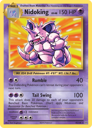 Nidoking (Holofoil)