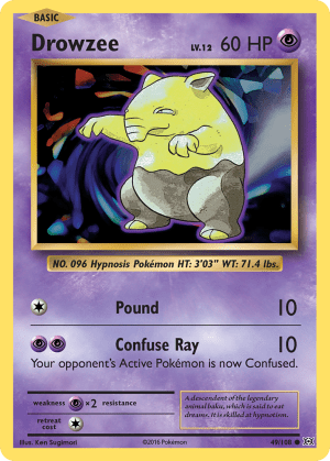 Drowzee (Reverse Holofoil)
