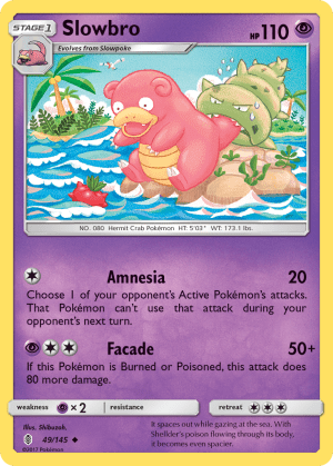 Slowbro (Reverse Holofoil)