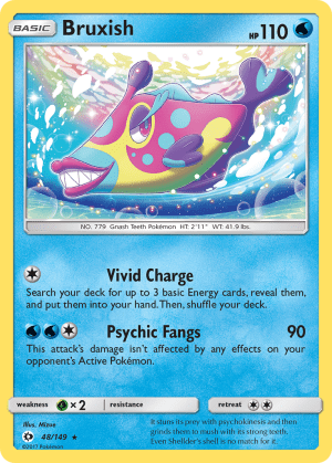 Bruxish (Reverse Holofoil)