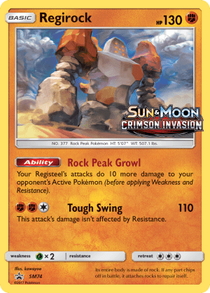 Regirock (Holofoil)