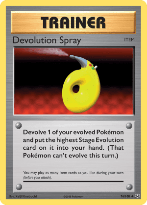 Devolution Spray (Reverse Holofoil)