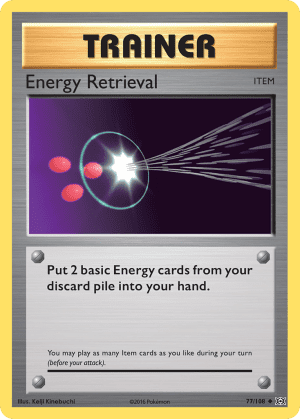Energy Retrieval (Reverse Holofoil)
