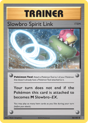 Slowbro Spirit Link (Reverse Holofoil)