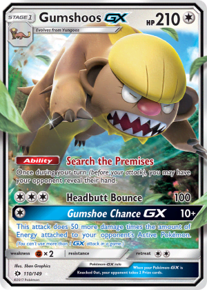 Gumshoos-GX (Holofoil)