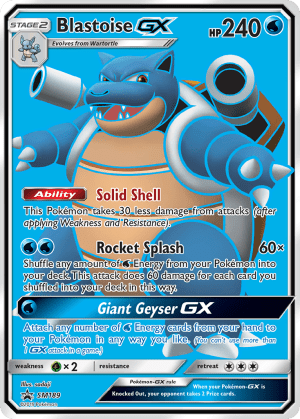 Blastoise-GX (Jumbo)