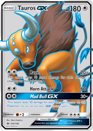 Tauros-GX (Holofoil)