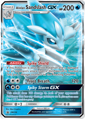 Alolan Sandslash-GX (Holofoil)