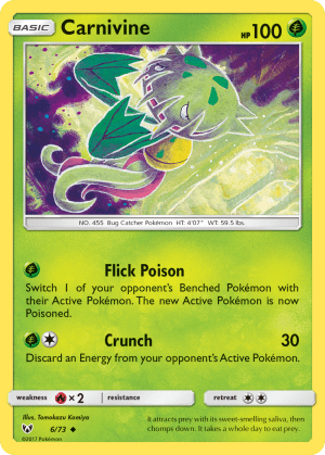 Carnivine (Reverse Holofoil)
