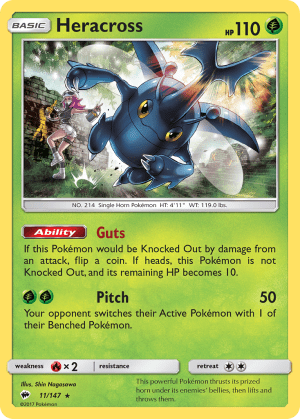 Heracross (Reverse Holofoil)