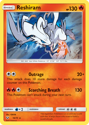 Reshiram (Reverse Holofoil)