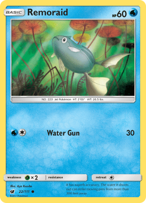 Remoraid (Reverse Holofoil)