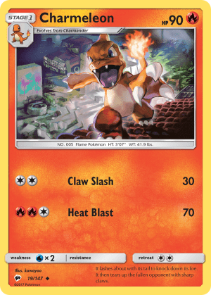 Charmeleon (Reverse Holofoil)