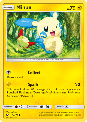 Minun (Reverse Holofoil)