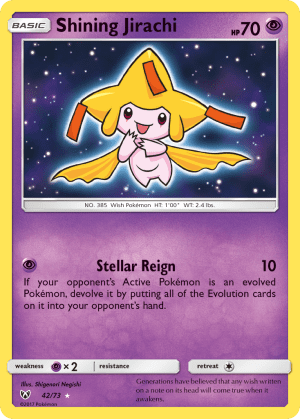Shining Jirachi (Holofoil)