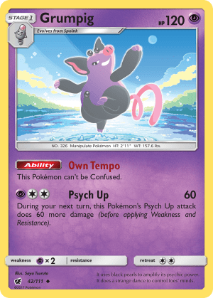 Grumpig (Reverse Holofoil)