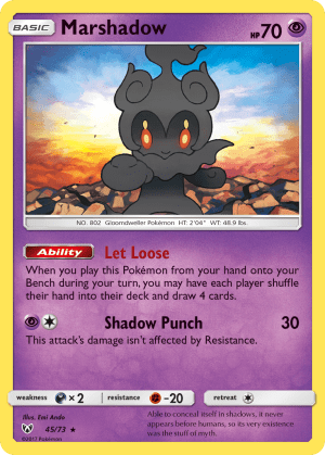 Marshadow (Reverse Holofoil)
