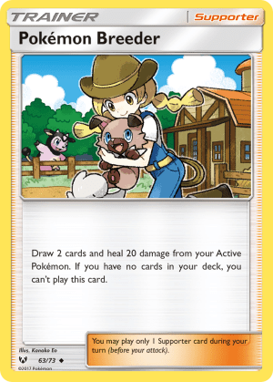 Pokémon Breeder (Reverse Holofoil)