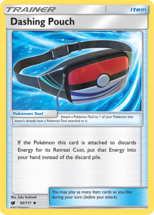 Dashing Pouch (Reverse Holofoil)