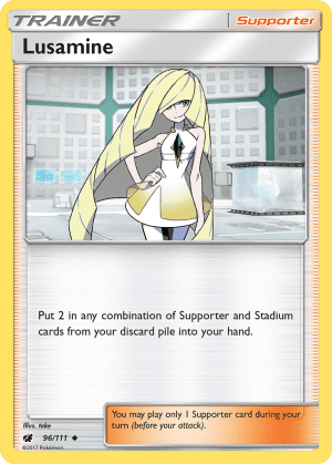 Lusamine (Reverse Holofoil)