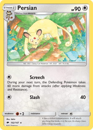 Persian (Reverse Holofoil)