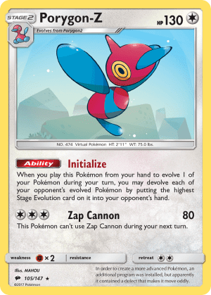 Porygon-Z (Reverse Holofoil)