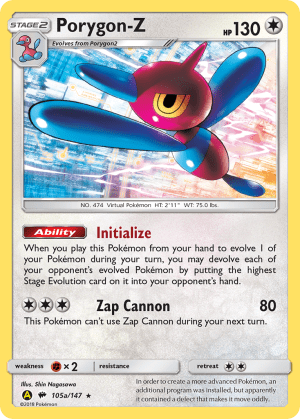 Porygon-Z (Reverse Holofoil)
