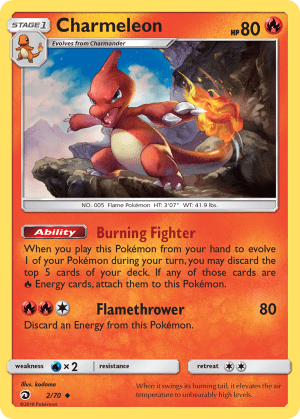 Charmeleon (Reverse Holofoil)