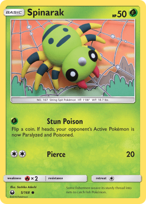 Spinarak (Reverse Holofoil)