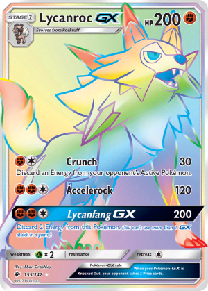 Lycanroc-GX (Holofoil)