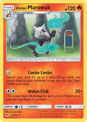 Alolan Marowak (Reverse Holofoil)