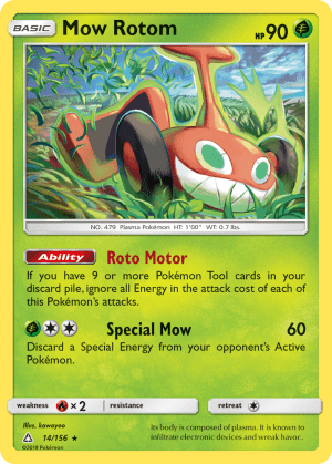 Mow Rotom (Reverse Holofoil)