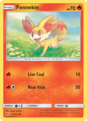 Fennekin (Expansion Stamp)