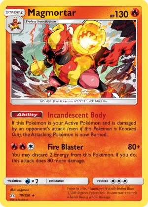 Magmortar (Holofoil)