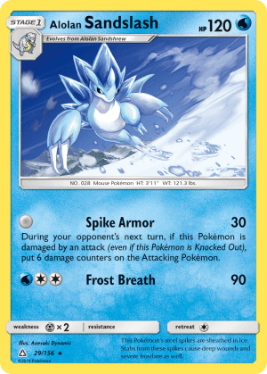 Alolan Sandslash (Reverse Holofoil)