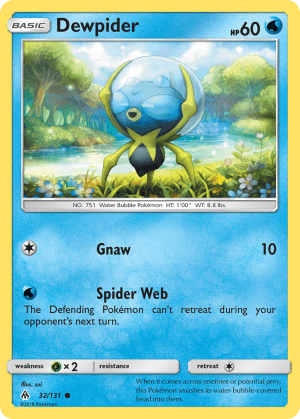 Dewpider (Reverse Holofoil)