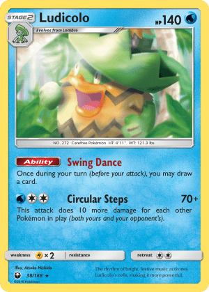Ludicolo (Reverse Holofoil)
