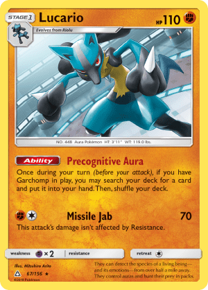Lucario (Reverse Holofoil)