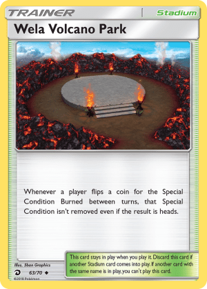 Wela Volcano Park (Reverse Holofoil)